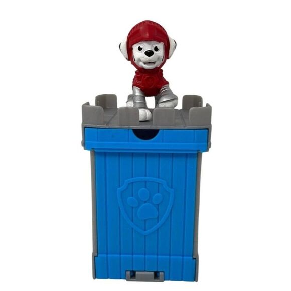 Paw Patrol Rescue Knights Marshall Mini Figure & Castle Mystery Box New - Picture 1 of 7